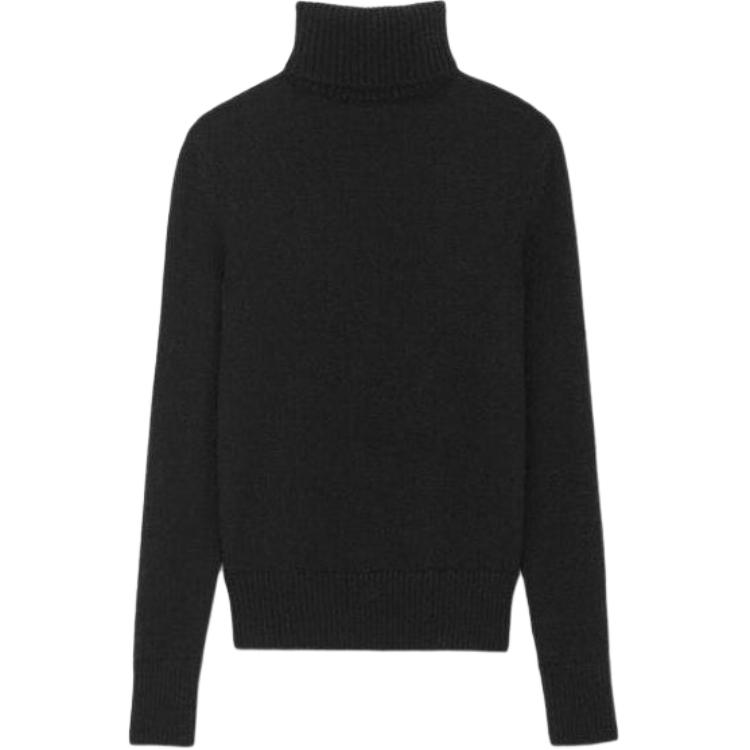 Женский свитер SAINT LAURENT FW22 (черный) — фото 3