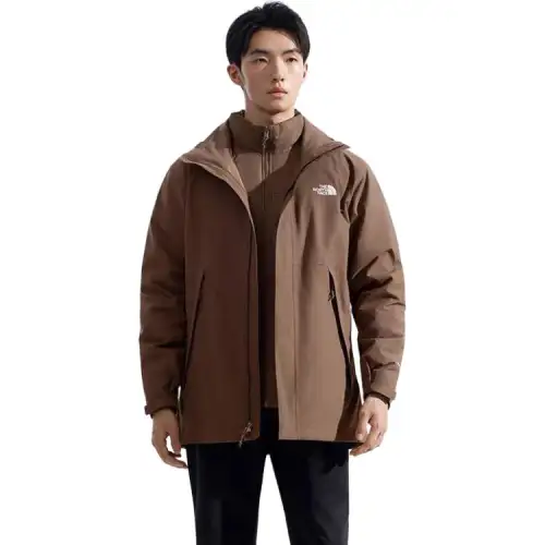 THE NORTH FACE Dryvent Hiking Waterproof And Windproof To Keep Warm Windbreaker Jacket Men's 1OI/Smoky Brown