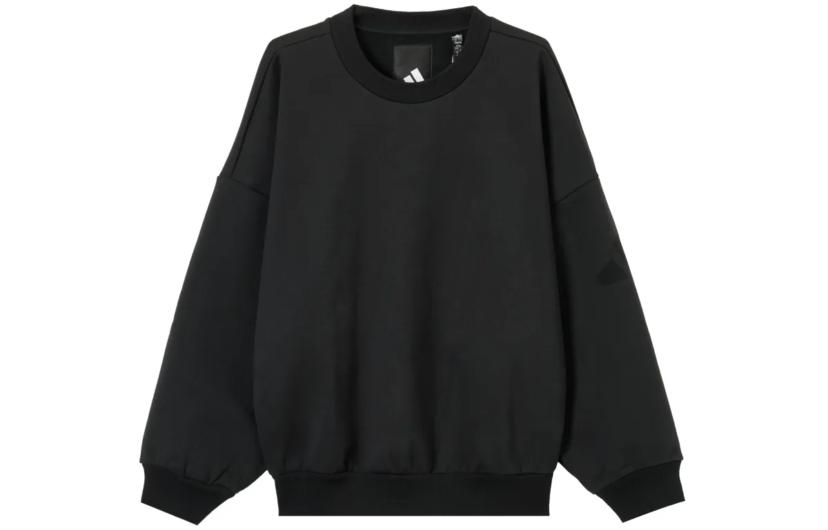 Adidas Sweatshirts Men's Black Crew Neck Moderate Other