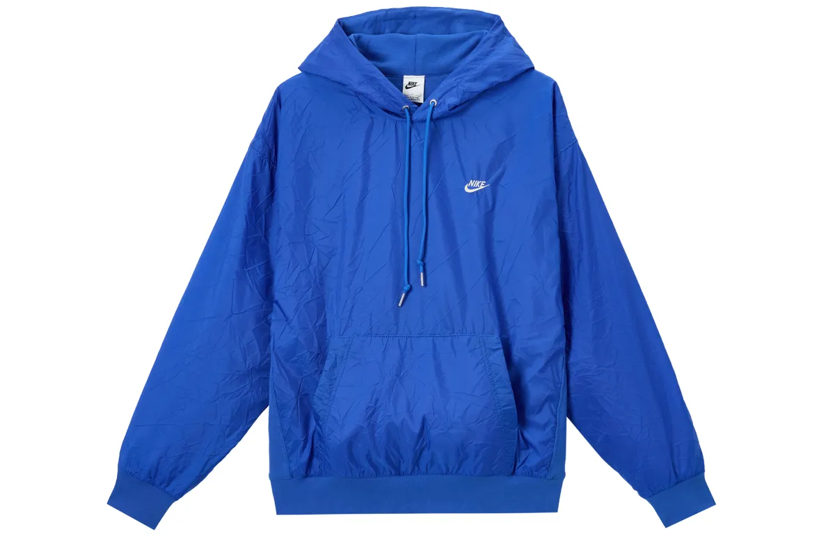 Nike Sweatshirts Men's Blue Hooded Moderate Regular