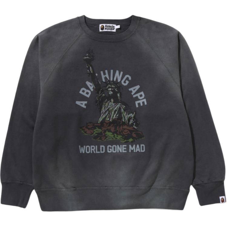 Мужское худи A BATHING APE FW25 (серое)