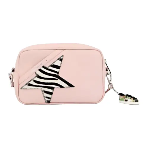 Golden Goose Leather Crossbody Bags Women's Pink