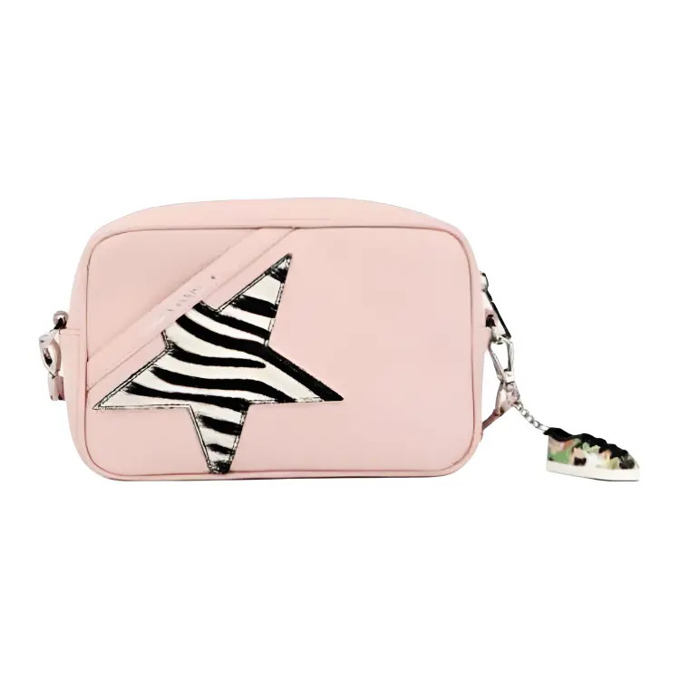 Golden Goose Leather Crossbody Bags Women's Pink