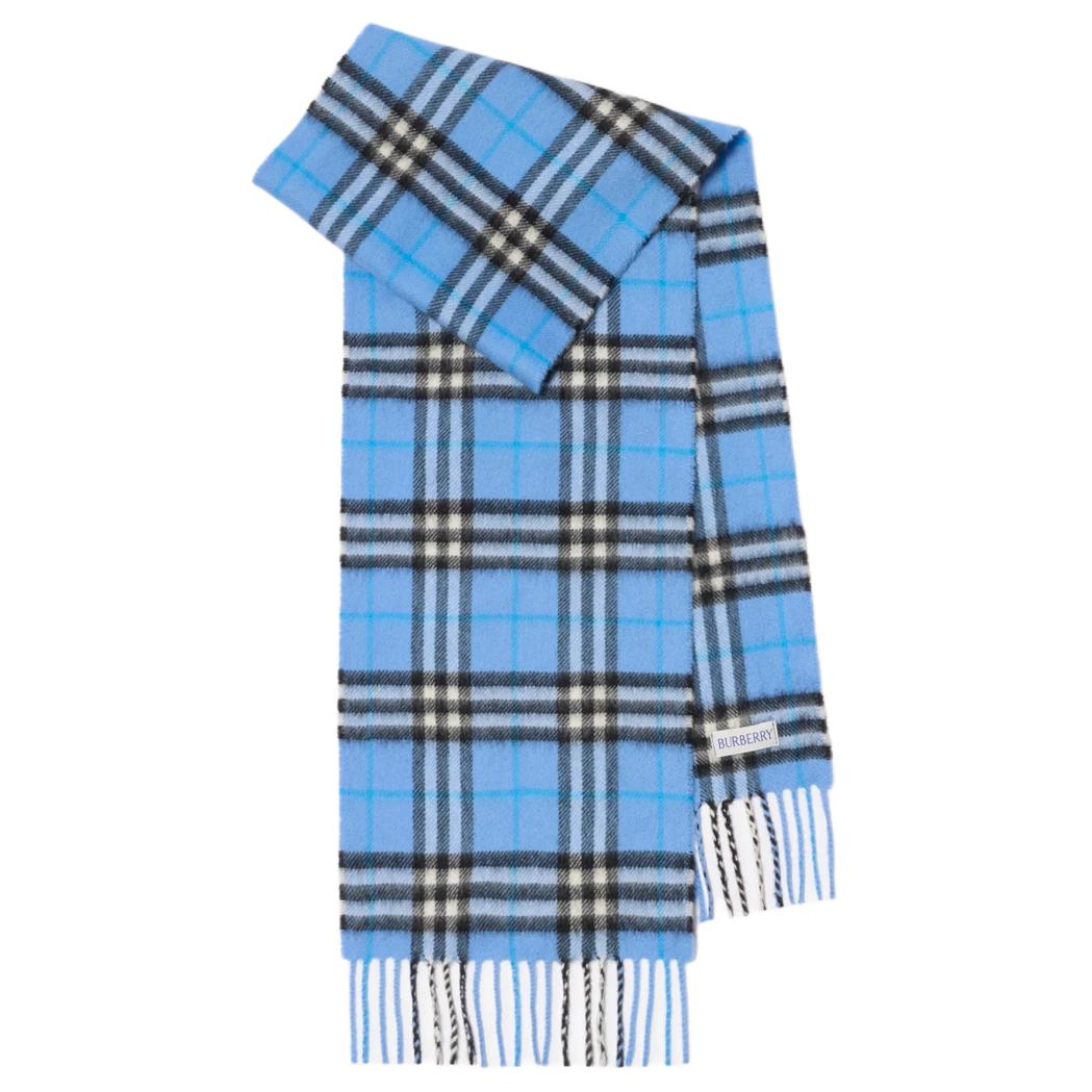 Детский шарф Burberry (голубой)