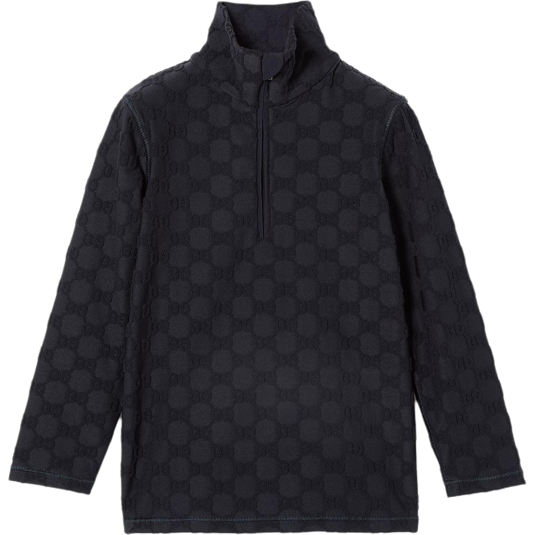 Мужское худи Gucci GUCCITGG (синее)