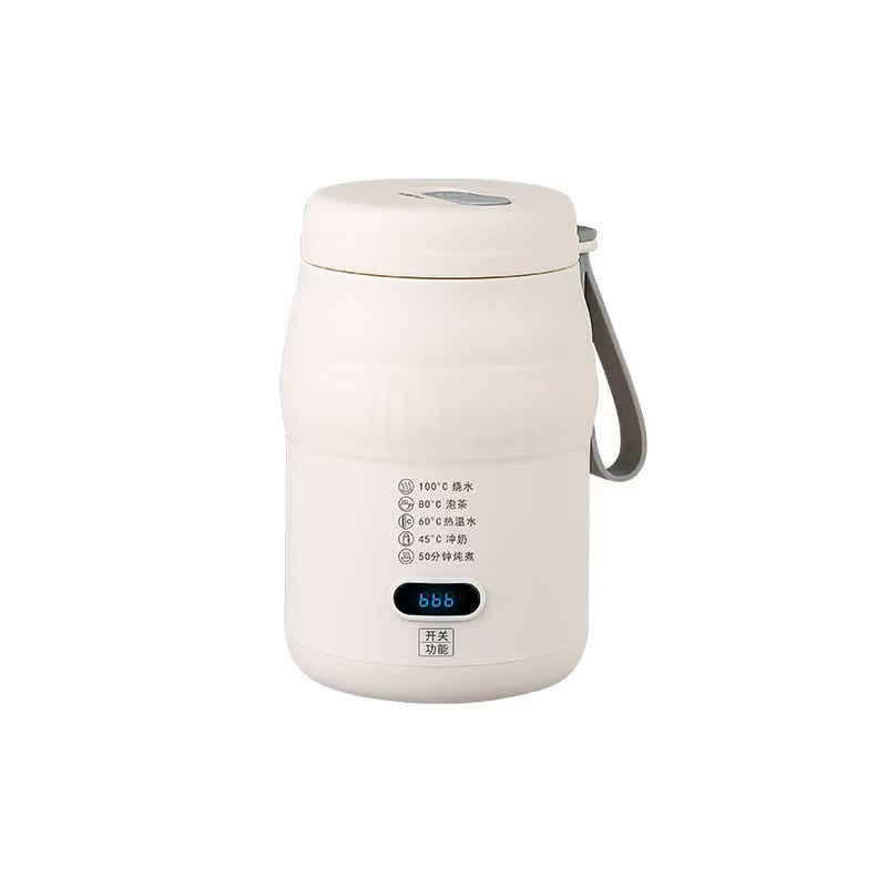 Miyi Multifunctional Electric Cup Portable Bottle Warmer Travel Kettle Home Insulated Water Cup Office AY-8861FZM-A500