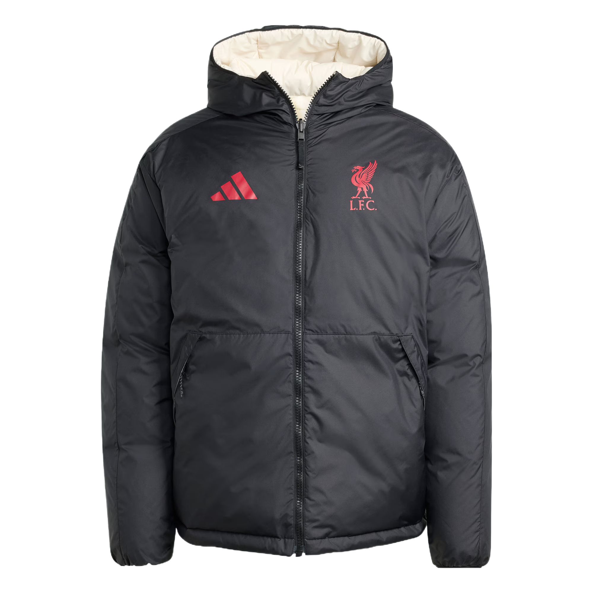 Мужской пуховик adidas 600 Fill Power (черный)
