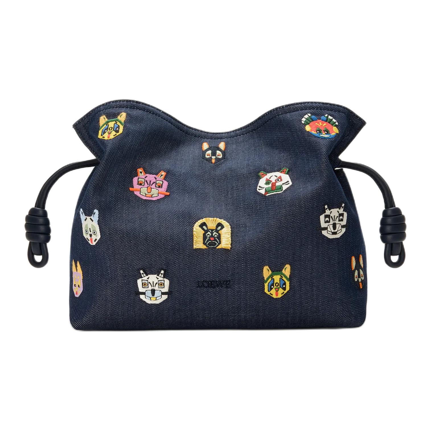 Женская сумка LOEWE (синяя)