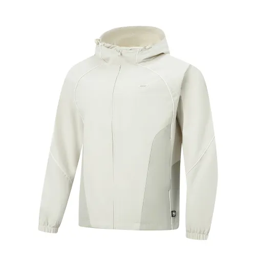 LiNing Li Ning Basketball Series Back Letter Zipper Hooded Versatile Sports Windbreaker Men's
