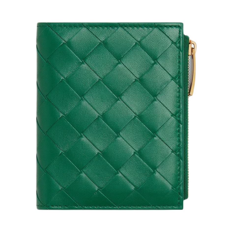 Женский кошелек Bottega Veneta (зеленый)