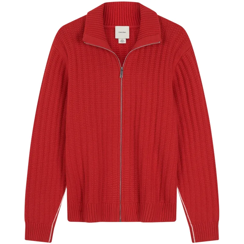 Calvin Klein Sweaters Men's Lapel Moderate