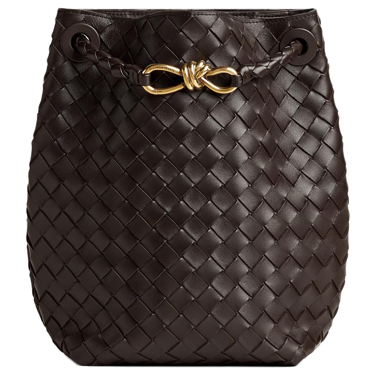 Женская сумка Bottega Veneta Andiamo (коричневая)