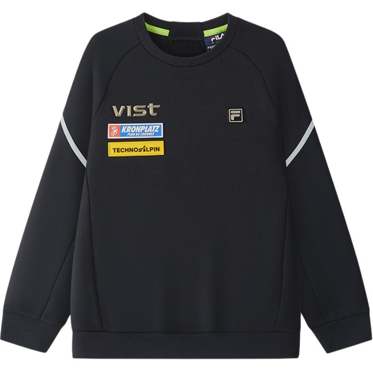 Мужской худи Fila Kids Ski Sweatshirt (сине-белый)