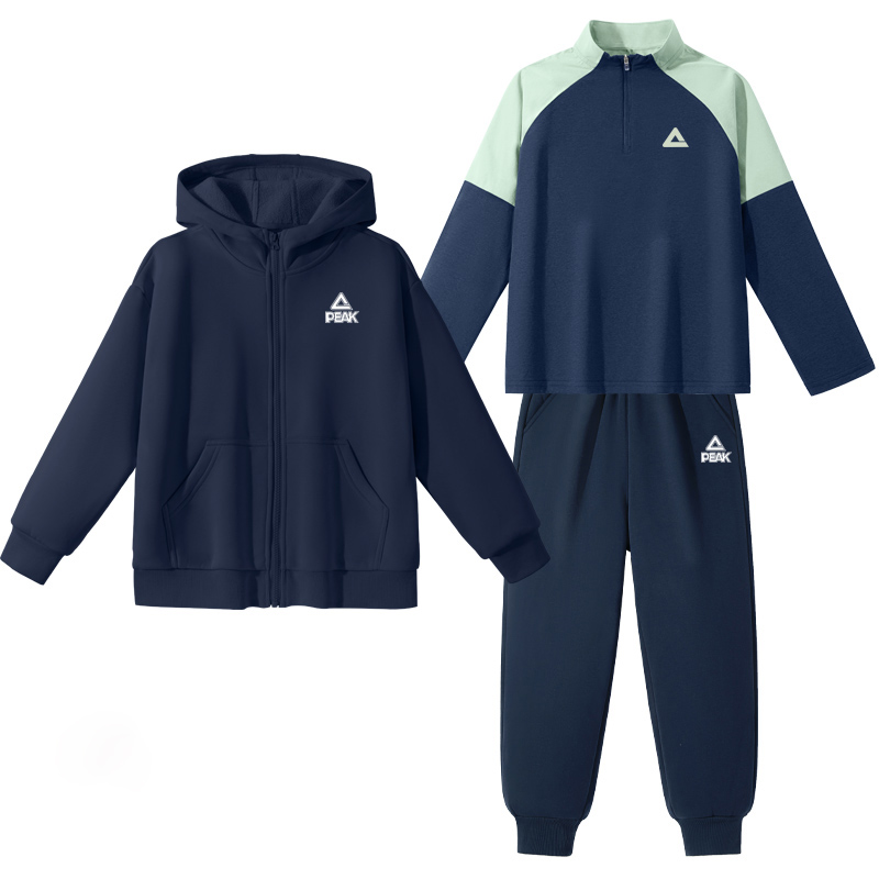 Trend sports suit, universal children's set, simple and elegant design, 3 pieces