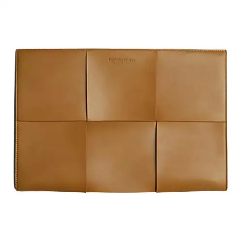 Bottega Veneta Calfskin Clutch Men's Mustard