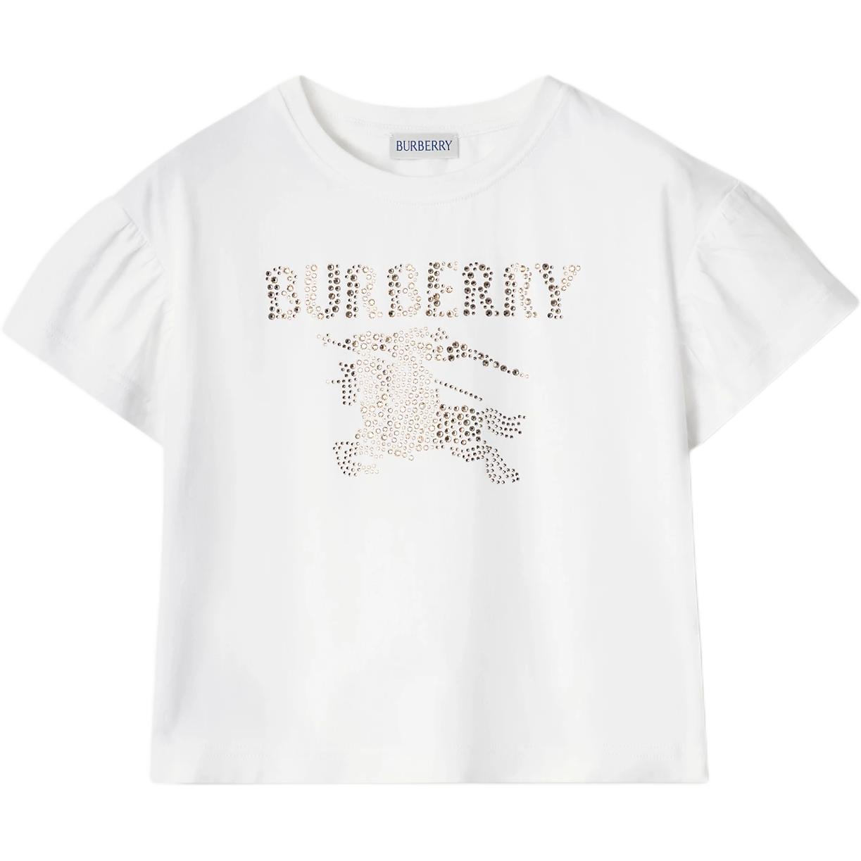 Детская футболка Burberry (белый)