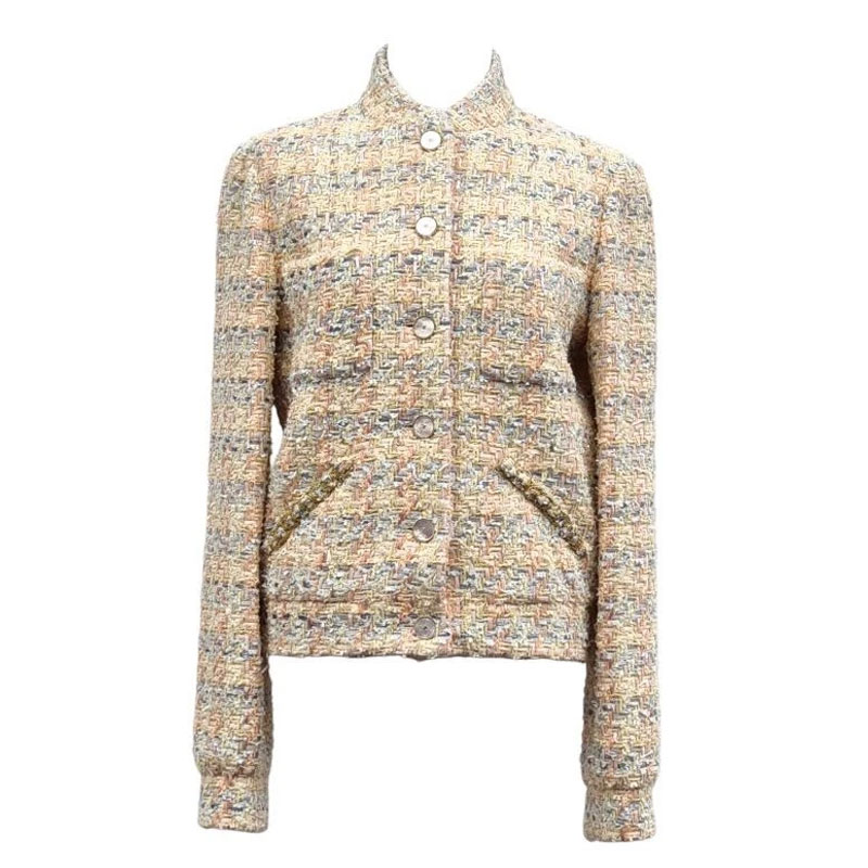 CHANEL 25P Jackets & Coats Women's Yellow
