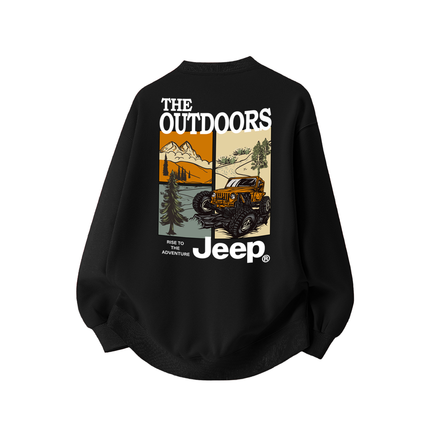 Свитшот Jeep (серый)