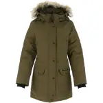 Canada Goose Down Jacket Parka Coat, Winter Women's Army Green