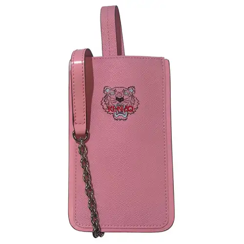 KENZO Tiger Embroidered Logo Handbag Mini Women's Pink