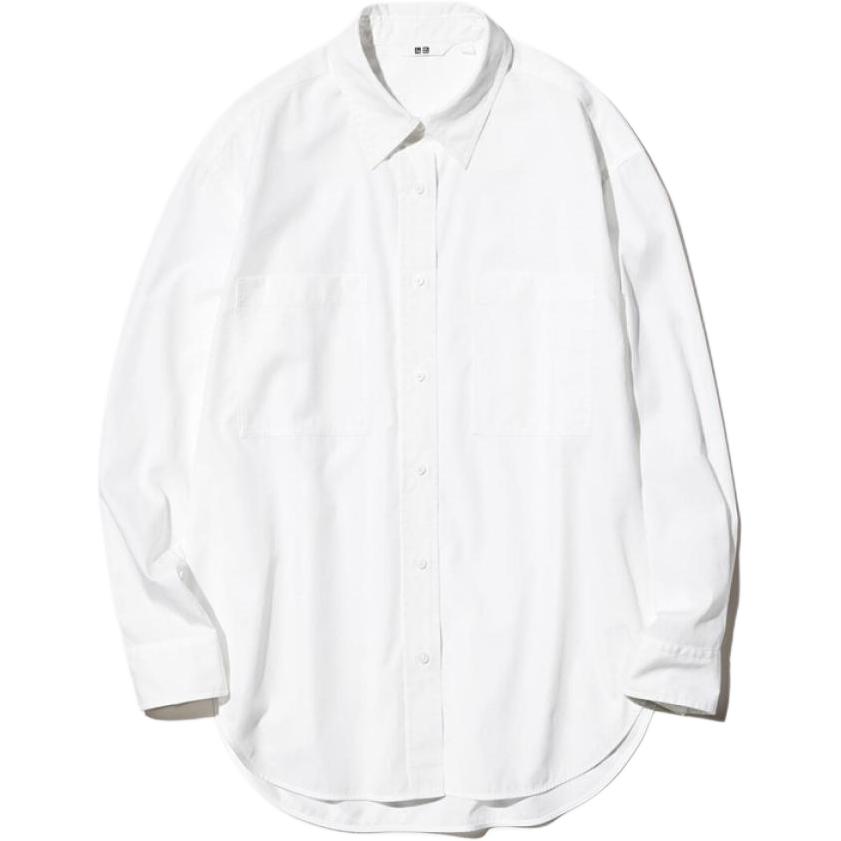 Женская рубашка UNIQLO (белая)