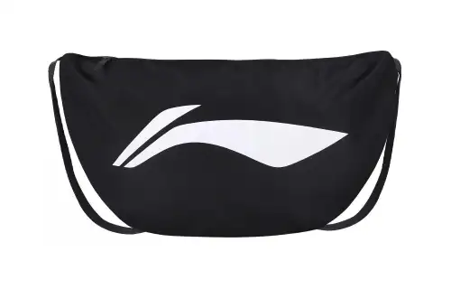 Li Ning Polyester Fanny Pack Regular Unisex Black