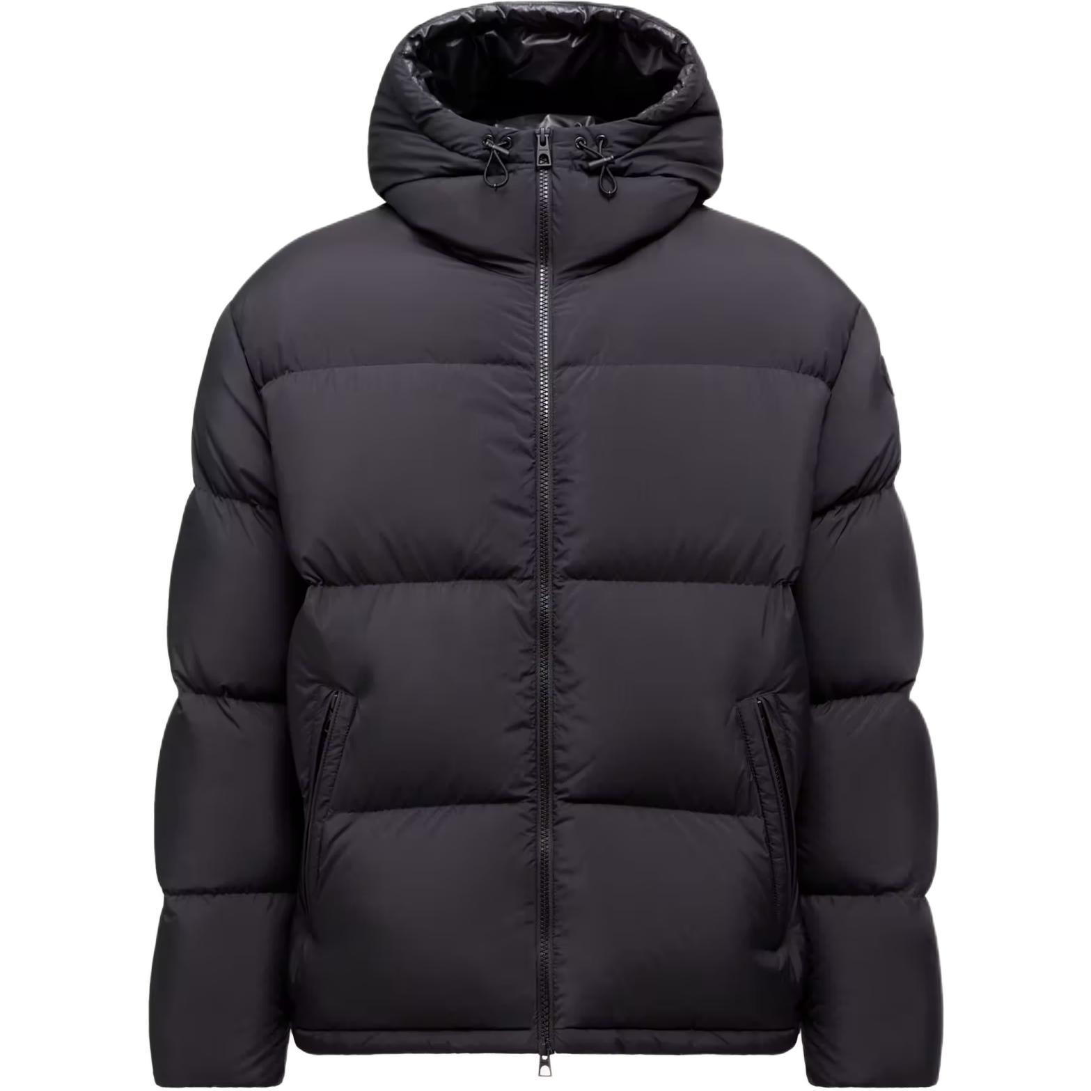 Мужской пуховик MONCLER GENIUS × Meriera (черный)