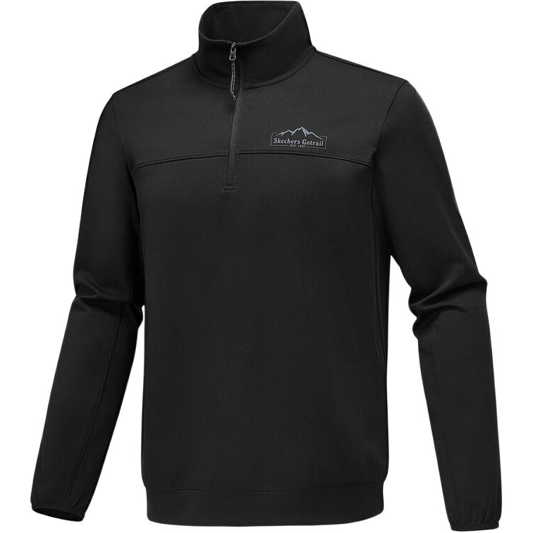 Skechers Skechers Mountain Outdoor Series FW25 EST.1992 Comfortable and simple sports and leisure sweatshirt for men