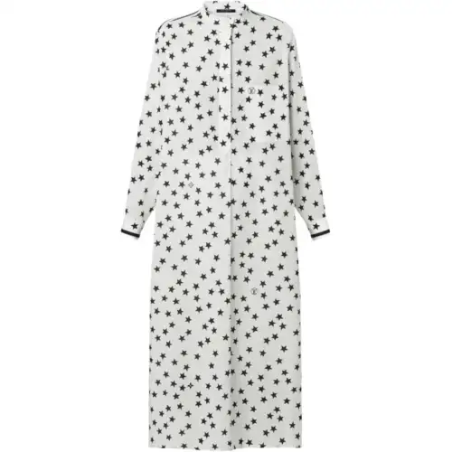 LOUIS VUITTON Long Sleeved Dress Women's White