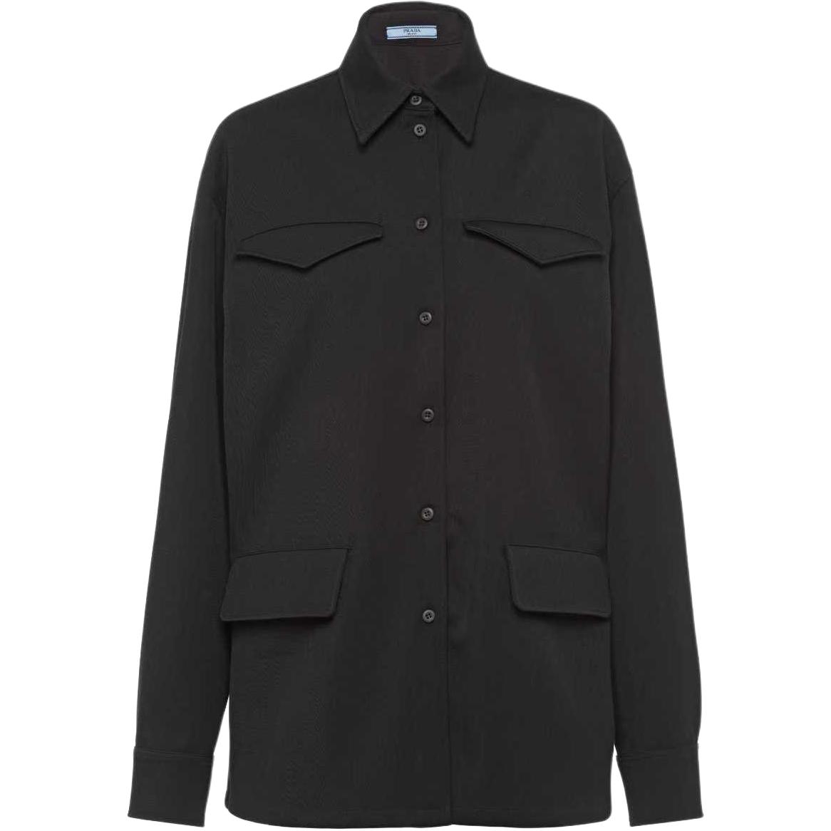 Мужская куртка Prada Workwear Jacket (черная)