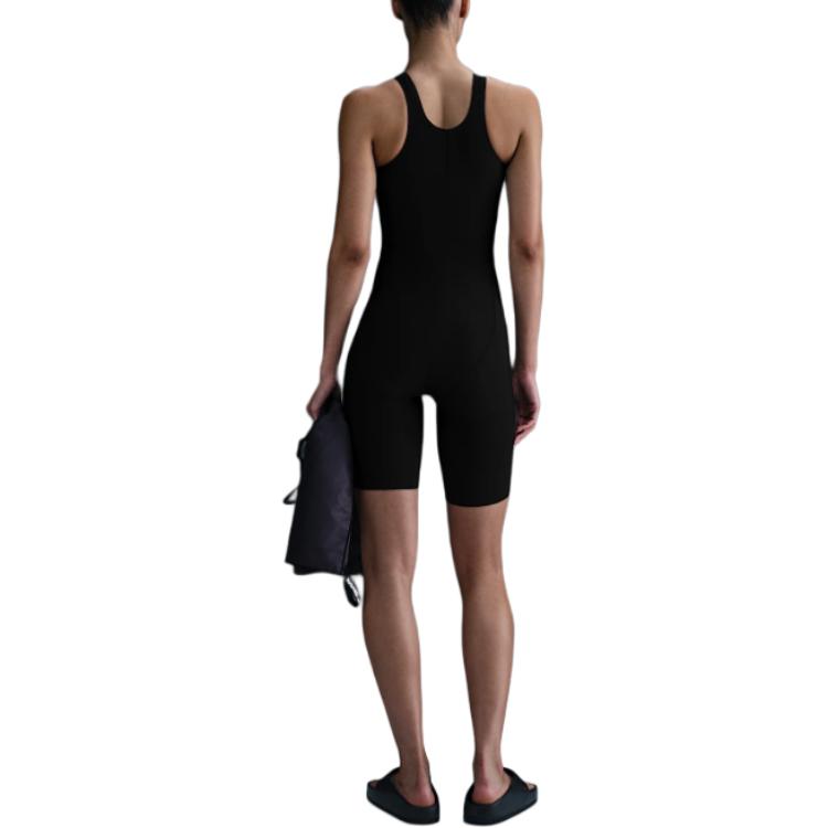Nike Swim HydraStrong Solid One piece Swimsuit Women’s Black/White