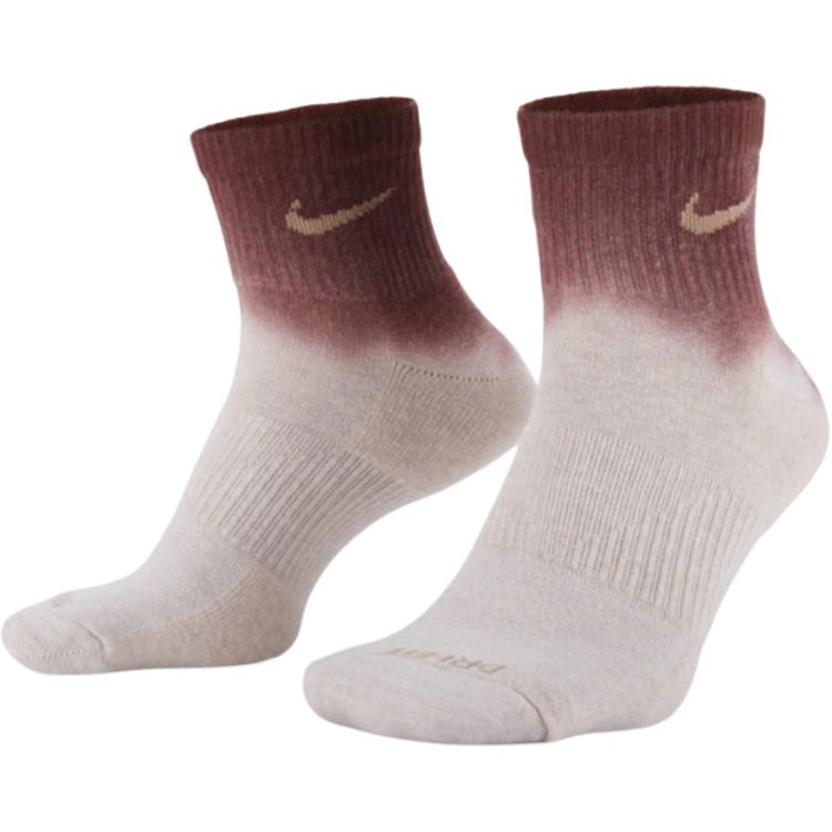 Nike Dri FIT Everyday Plus Ankle Socks Unisex 2 Pack Multicolor