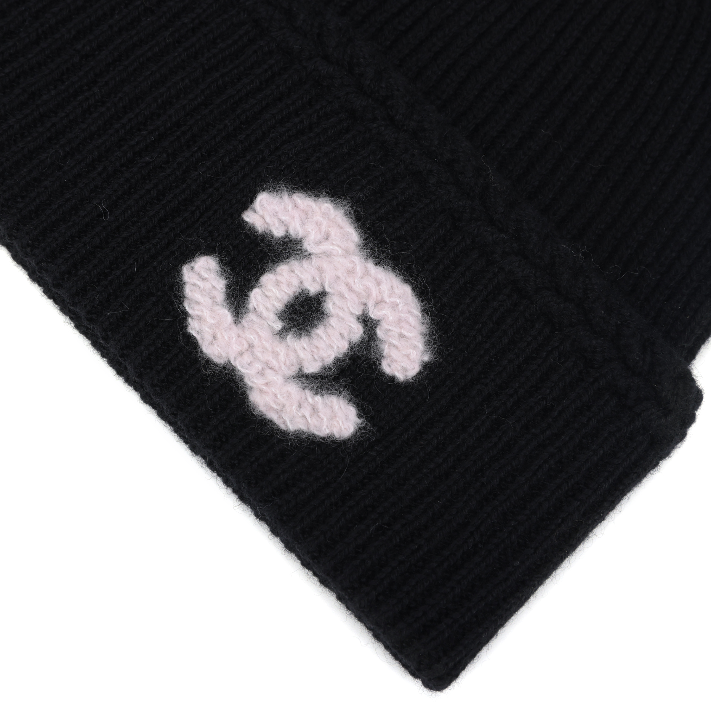 Шапка Chanel 【25B】 (черная) — фото 4