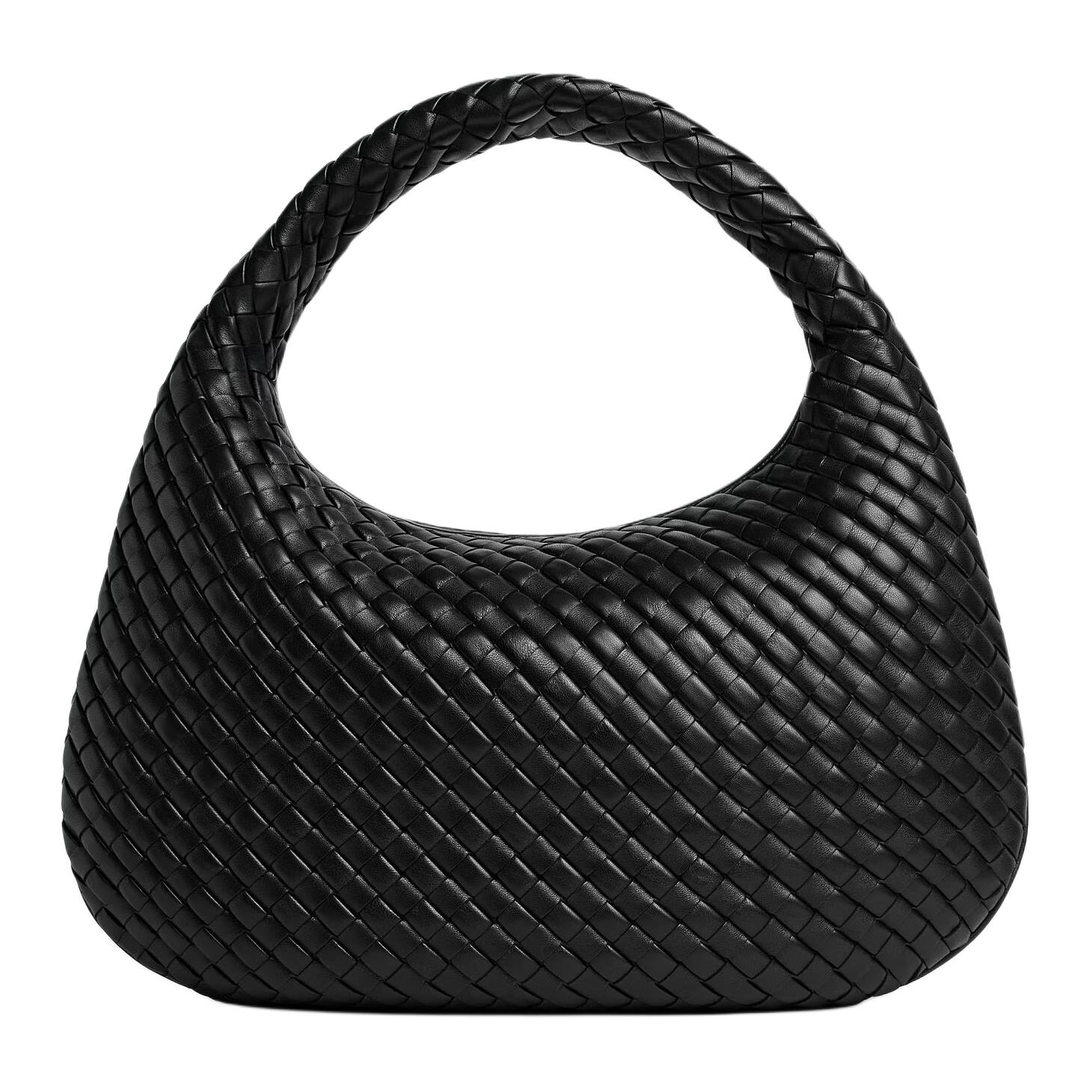 Женская сумка Bottega Veneta Venice Logo (черная)