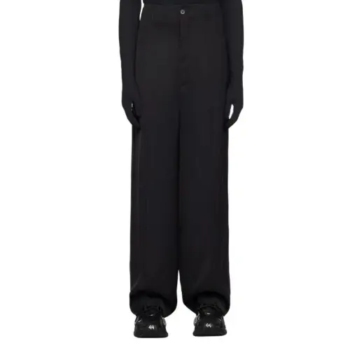 Balenciaga Casual Pants, Regular Fit Men's Black