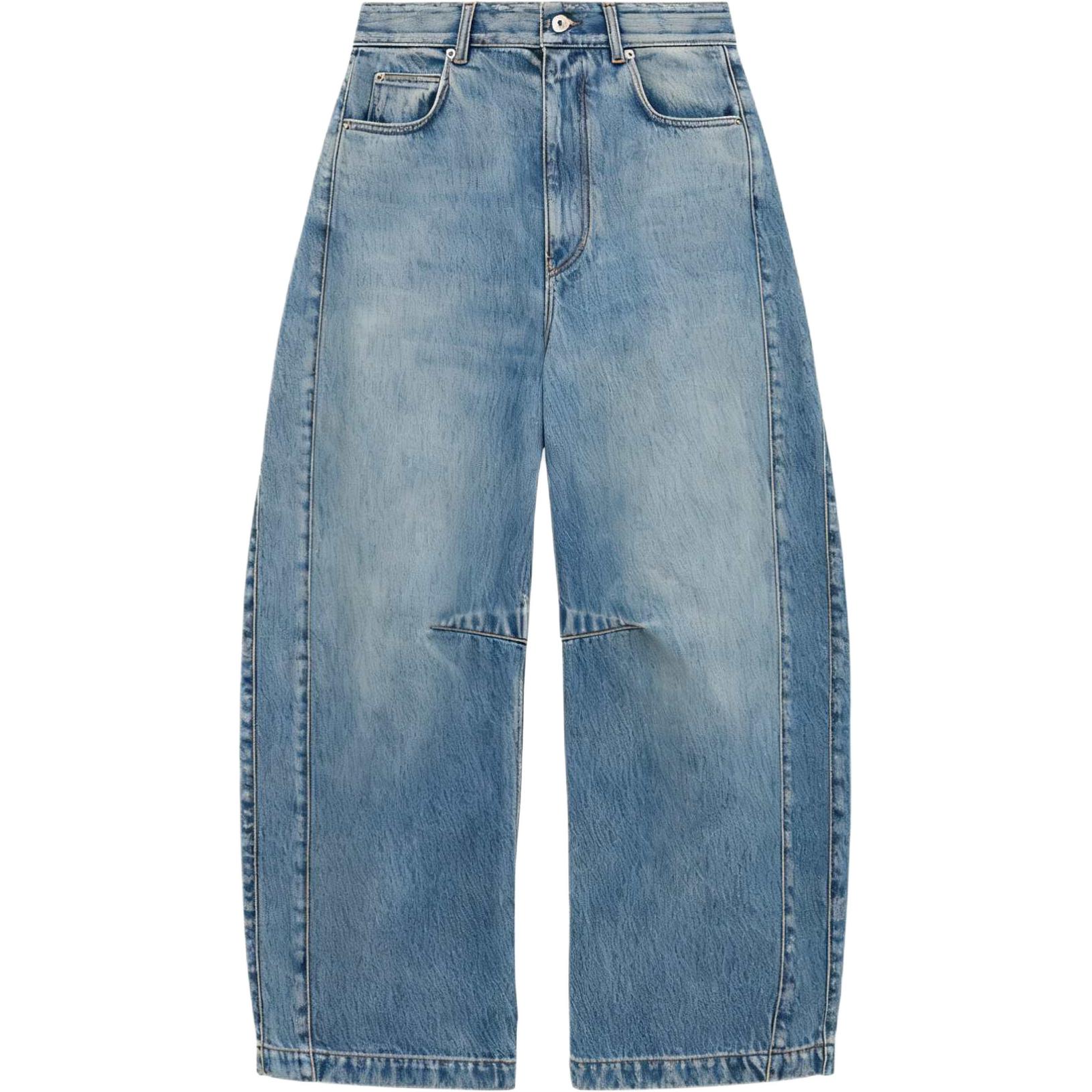 Женские джинсы LOEWE Loose Fit (синие)