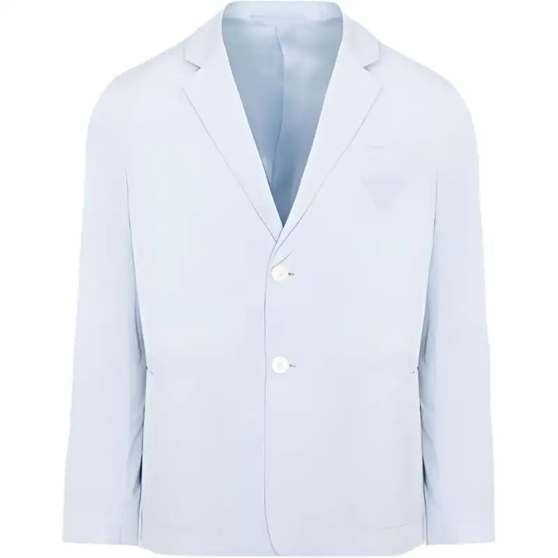 PRADA Business Suits Men's Blue Suit Collar Moderate