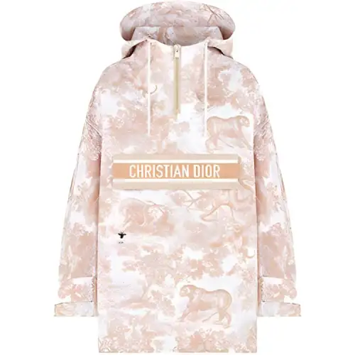 DIOR Quarterly New Products Jackets Women's Pink Hooded Thickened Other