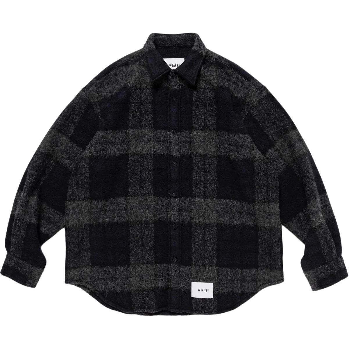 Мужская куртка WTAPS FW25 (серая в клетку)