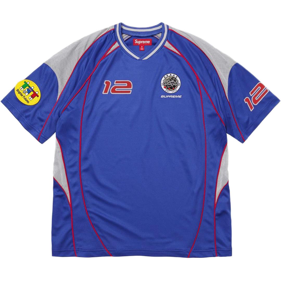 Футболка Supreme Piping Soccer Jersey (разноцветная)