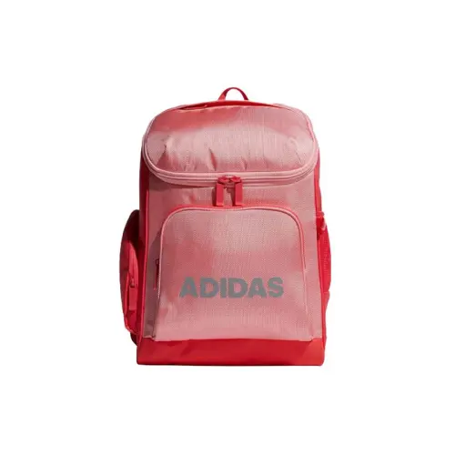 Adidas Polyester Backpack Unisex Orange Red