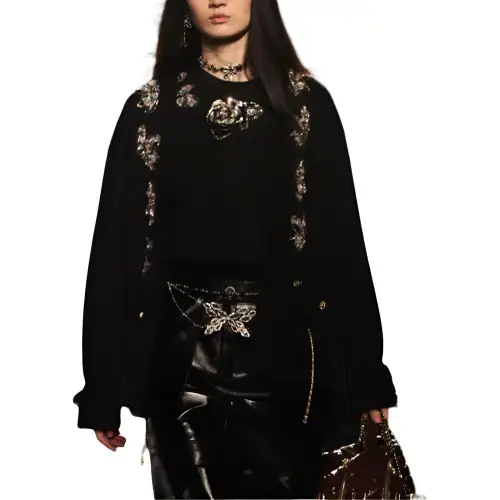 CHANEL 25A Cashmere Sweater Women's