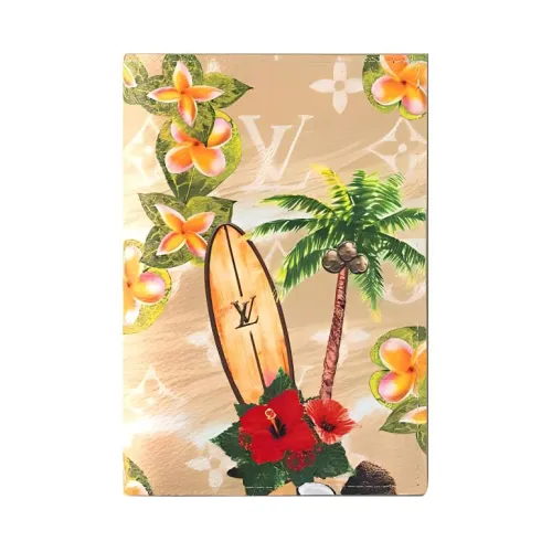 LOUIS VUITTON Passport Cover Monogram Surfin' Sand