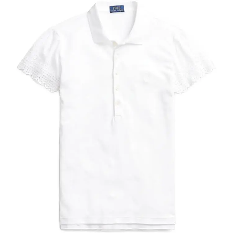 Polo Ralph Lauren Polo Shirt Slim Fit Women's White