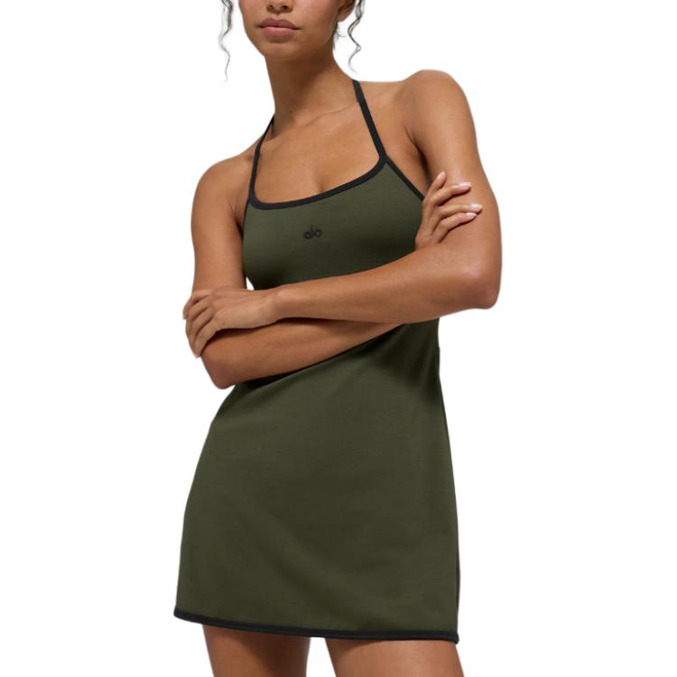 Alo Yoga Slip Dress Women’s Candy Red
