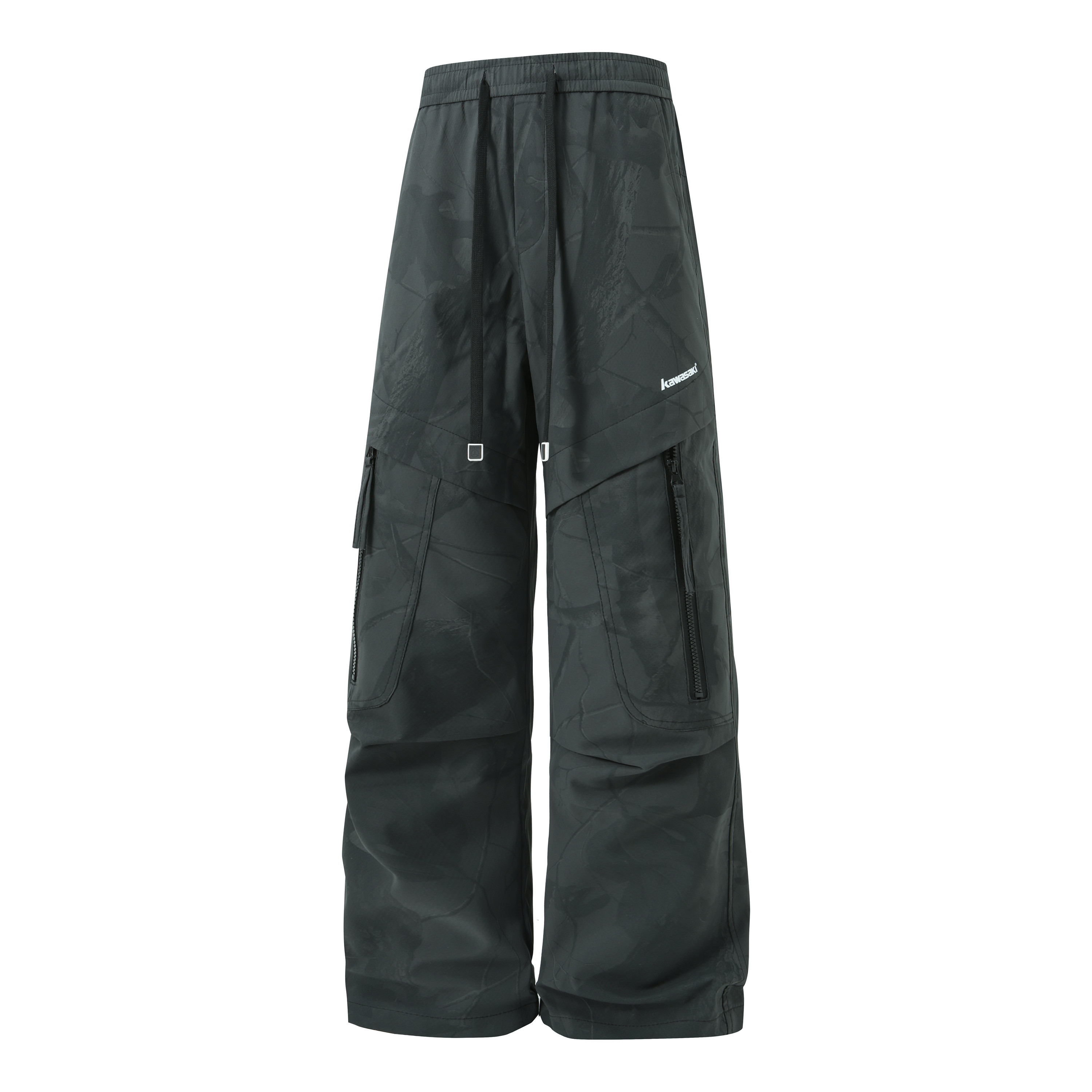 Kawasaki, wear-resistant durable travel windproof waterproof anti-static climbing sports keep warm capacious trousers for hiking for men and women, plus size