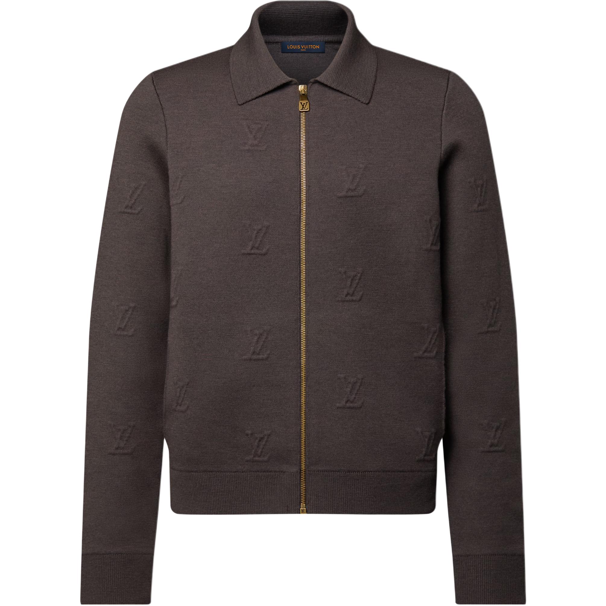 Мужская куртка Louis Vuitton BLASON SS26 (черная)