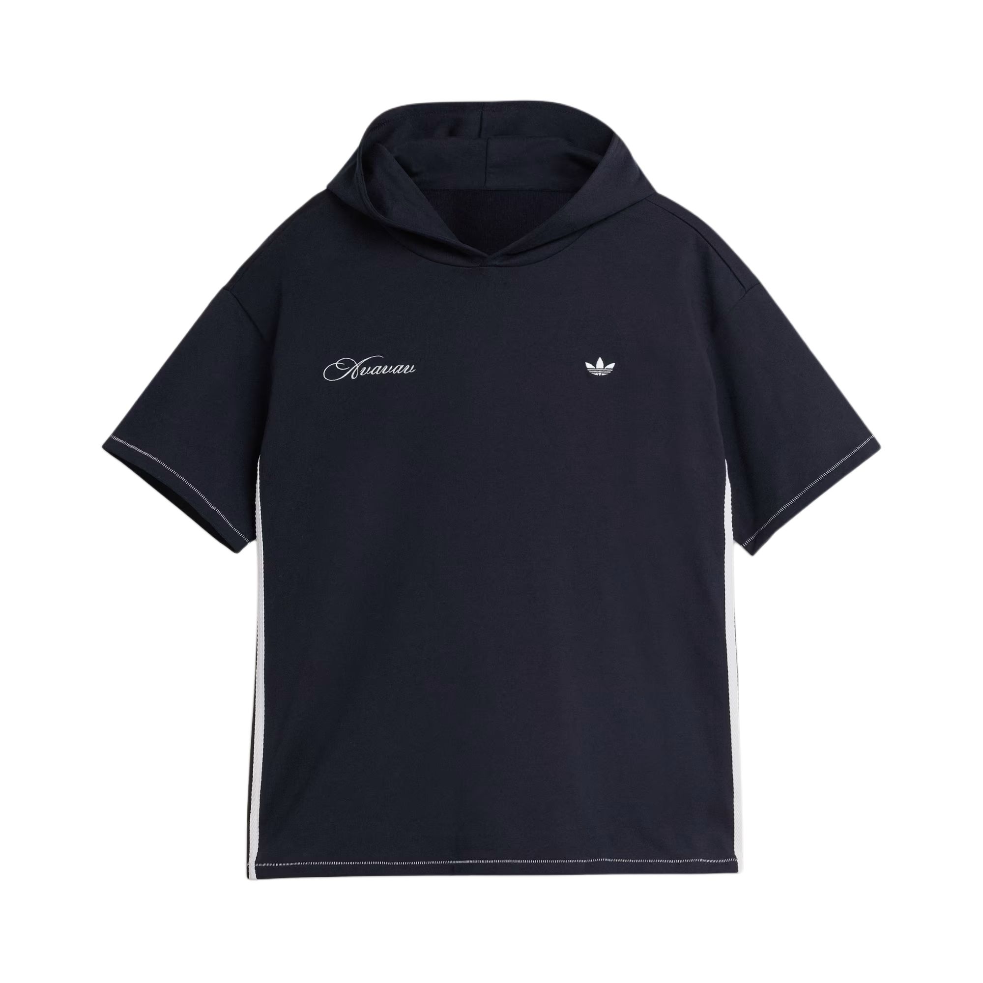 Женская футболка adidas originals x AVAVAV (черная)