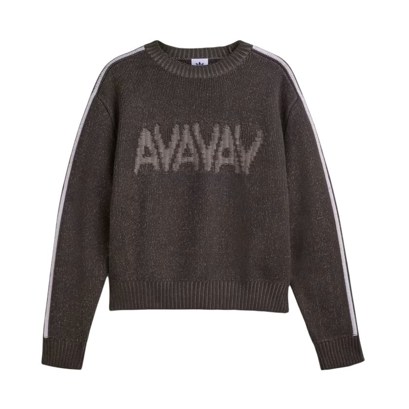 Женский свитер adidas originals x AVAVAV (коричневый)