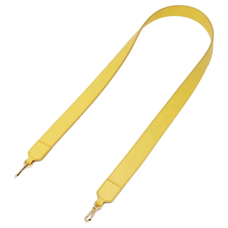 LOEWE Cow Leather Bag Straps Women's Yellow